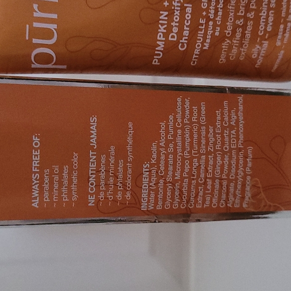 Purlisse Pumpkin and Ginger Detoxifying Charcoal mask - Picture 6 of 8